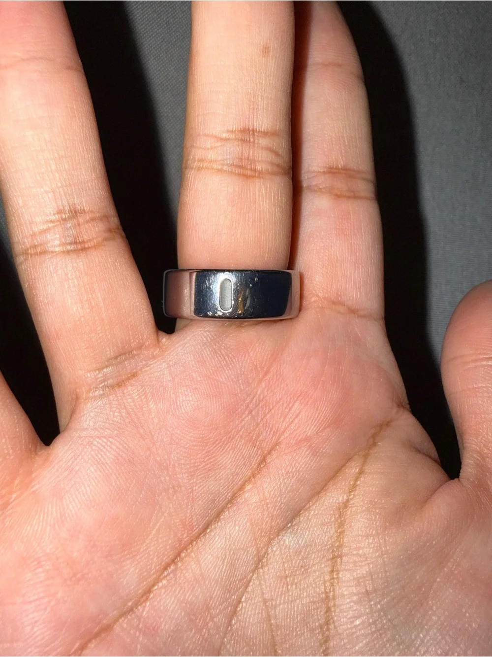 Oura Ring 4 Silver - Size 8